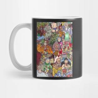 A Restaurant Scene Mug